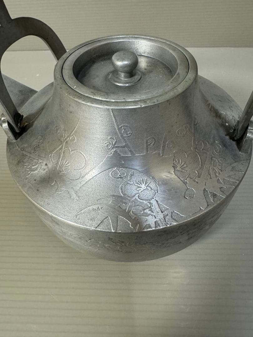 2271 錫製 松竹梅 銚子 - メルカリ