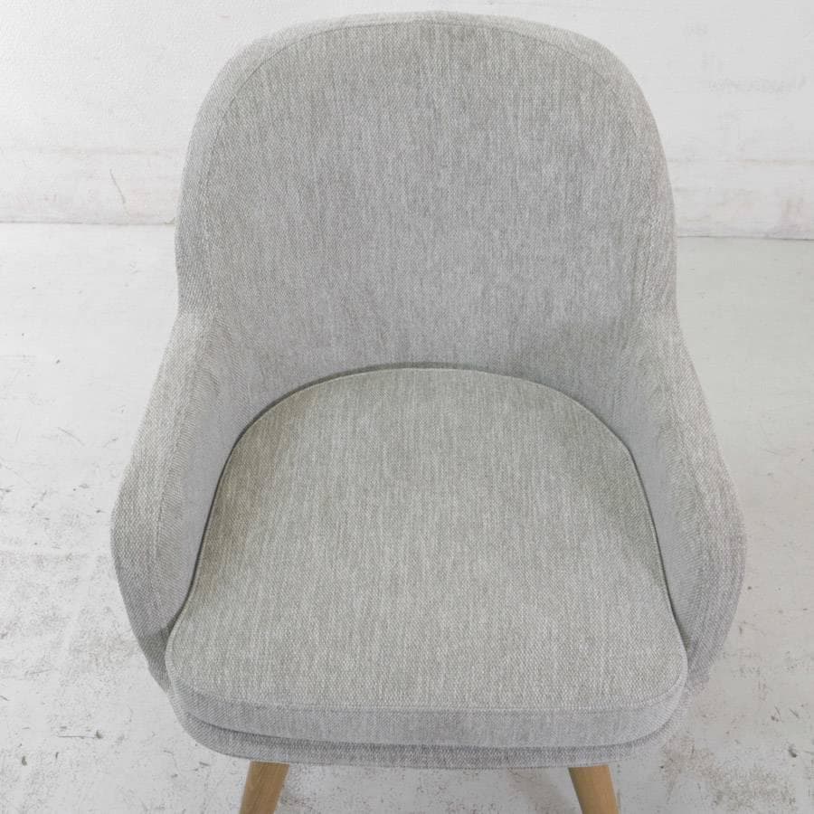 展示品 24年製 ウニコ ピーヴォ 回転チェア ダイニングチェア グレー