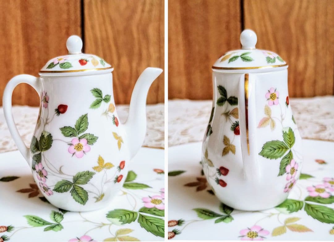 ウェッジウッド『ワイルドストロベリー』ミニチュア6点セット