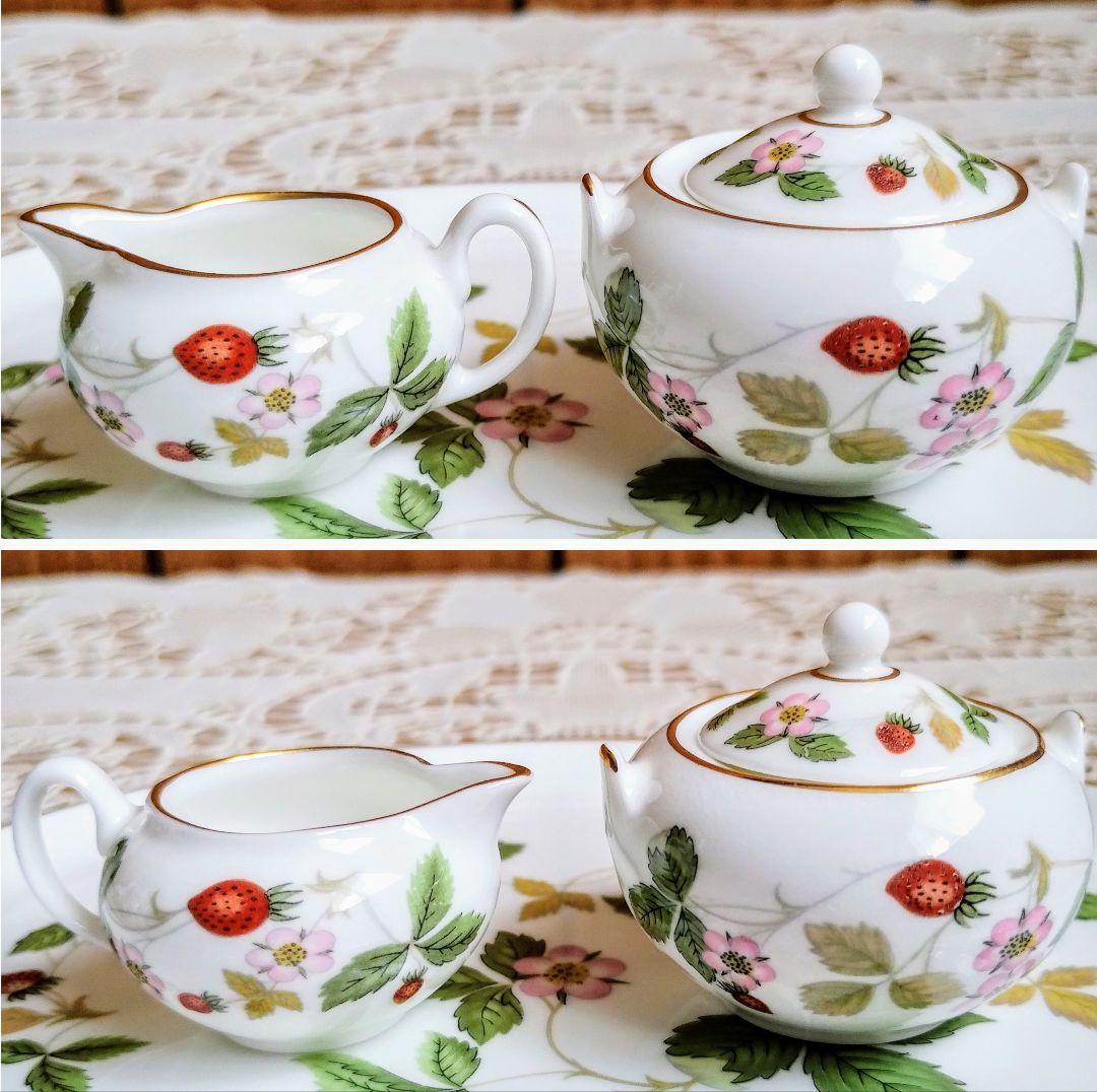 ウェッジウッド『ワイルドストロベリー』ミニチュア6点セット