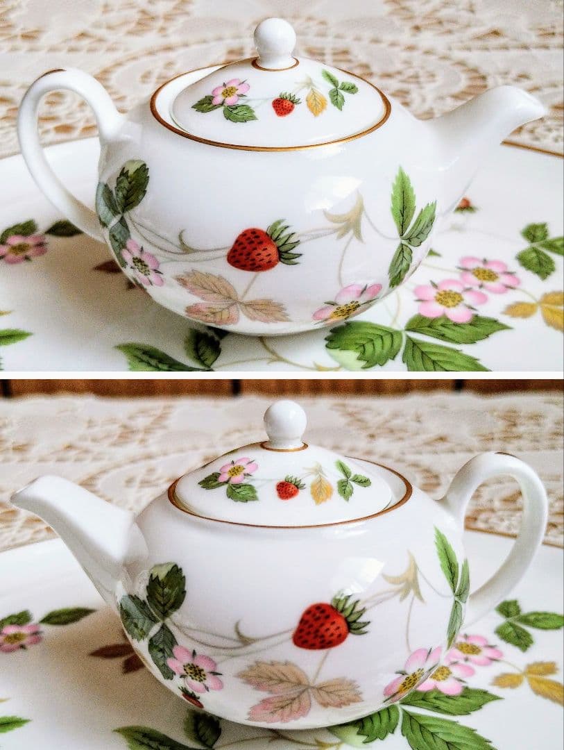 ウェッジウッド『ワイルドストロベリー』ミニチュア6点セット