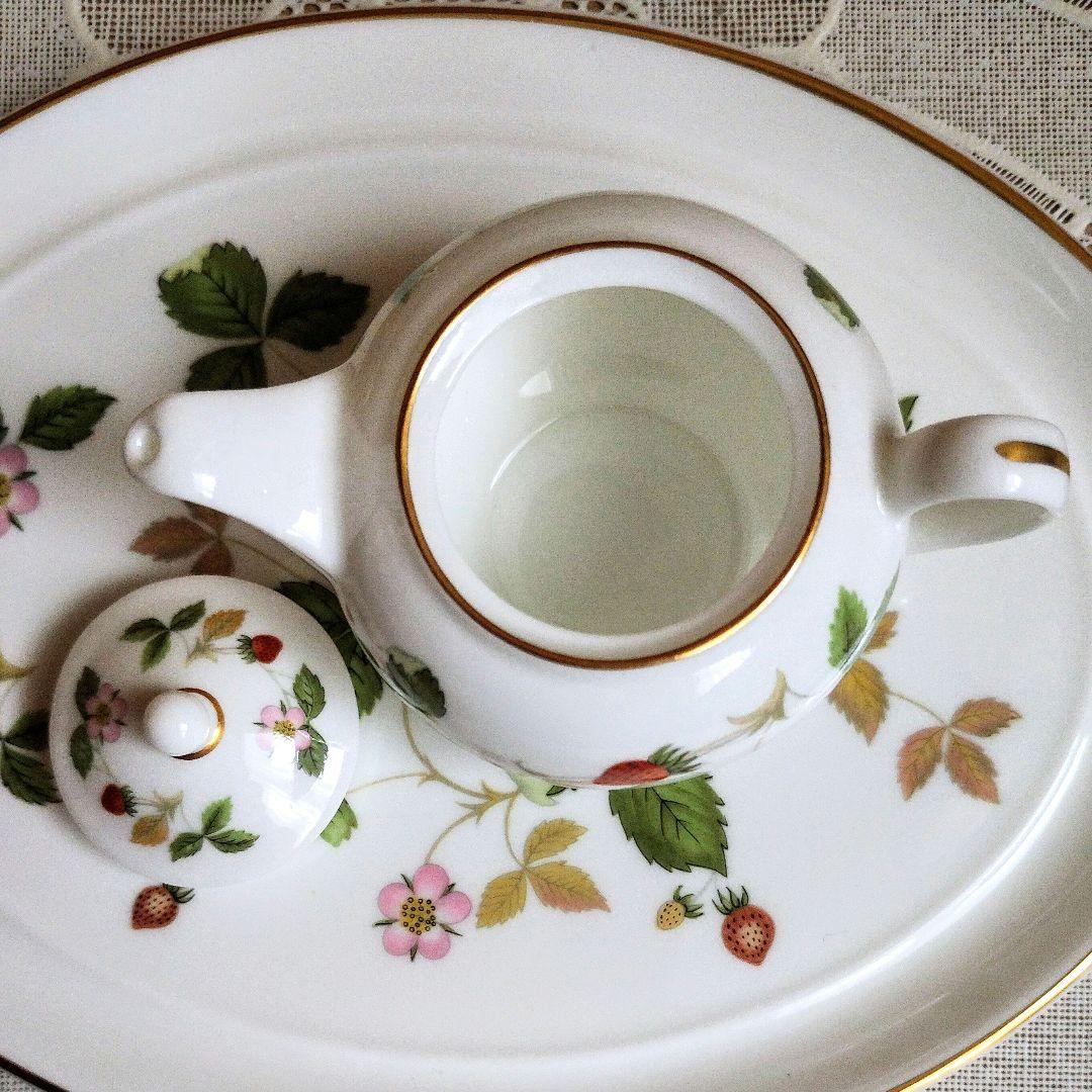 ウェッジウッド『ワイルドストロベリー』ミニチュア6点セット