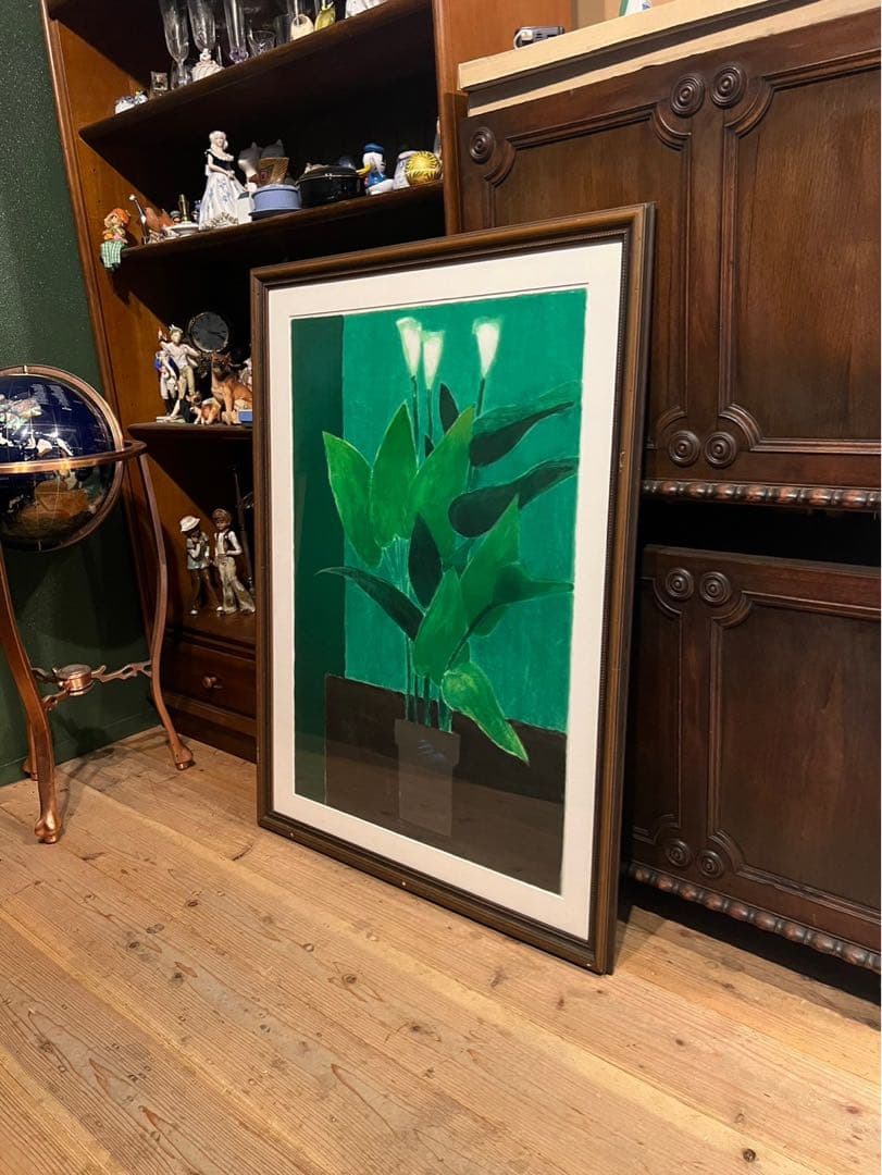 ベルナール カトラン リトグラフ ポスター 欄 絵画 額縁 アート インテリア