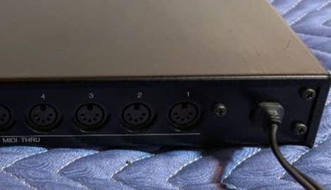 YAMAHA　MJC8 MIDI パッチベイ