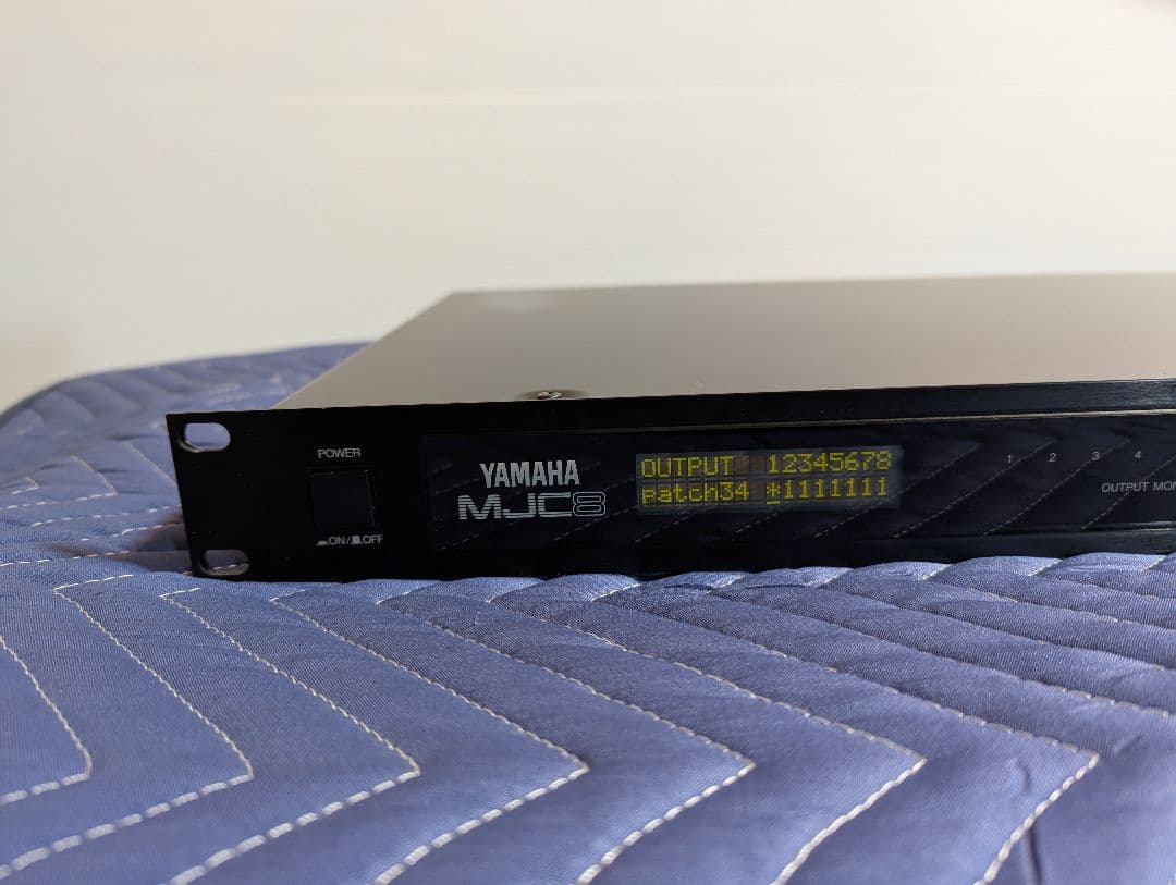 YAMAHA　MJC8 MIDI パッチベイ