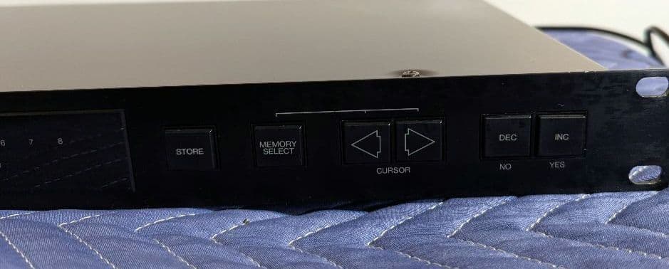 YAMAHA　MJC8 MIDI パッチベイ