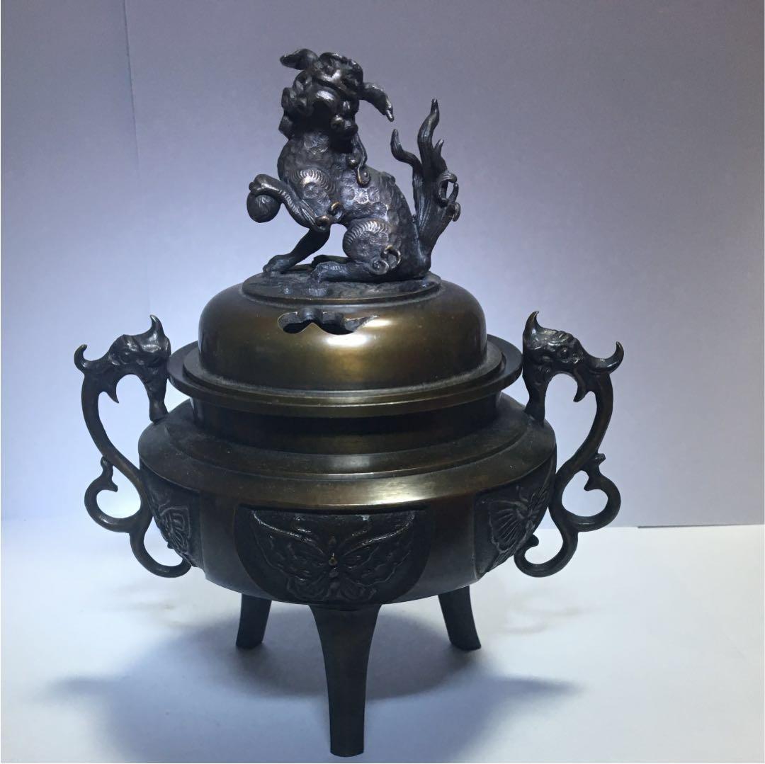 青銅香炉ー最終値下げ　　　　　　　高岡銅器