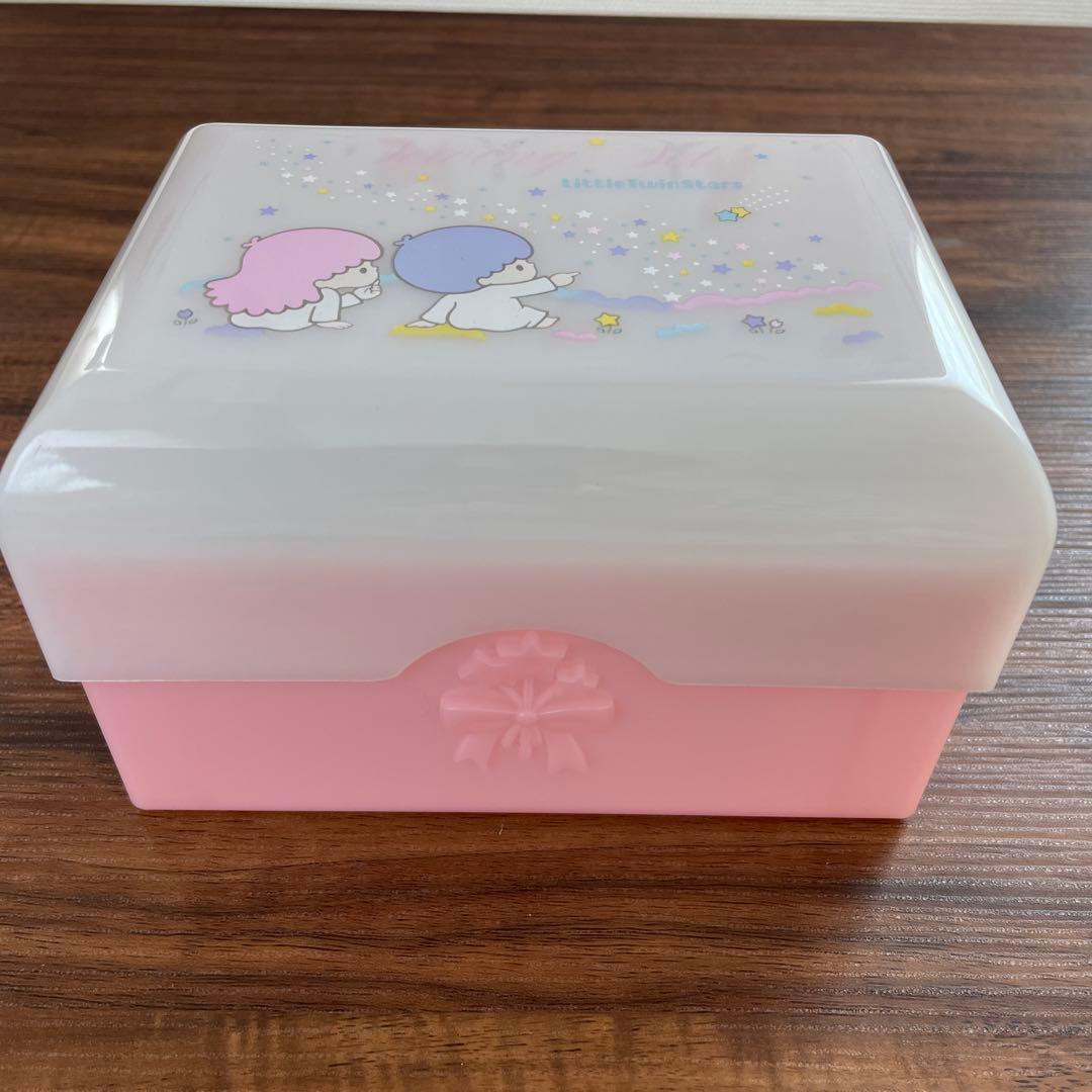 キキララ リトルツインスターズ ソーイングセット 裁縫箱 1976年