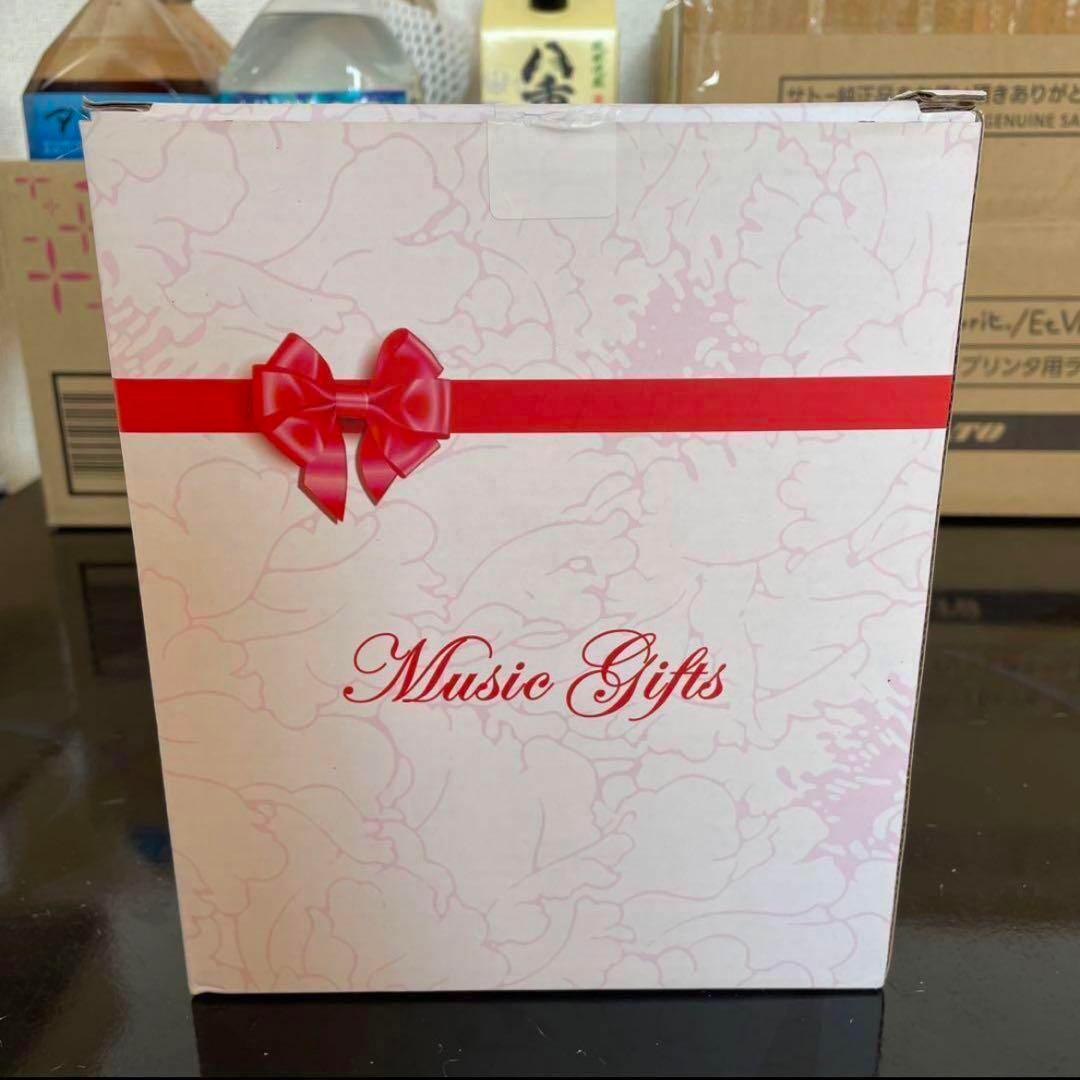 オルゴール 天空の城 樹脂製 猫 インテリア 回転するオルゴール