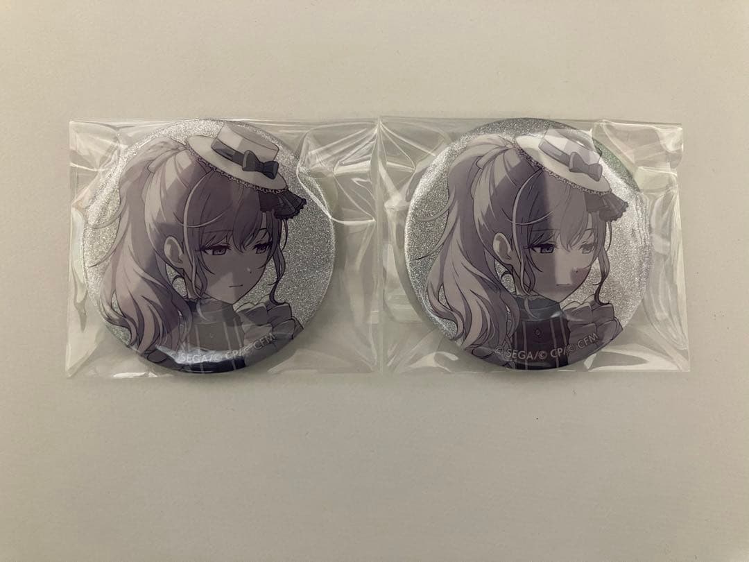 プロセカ グリッター缶バッジ 48c 朝比奈まふゆ 2個 - メルカリ