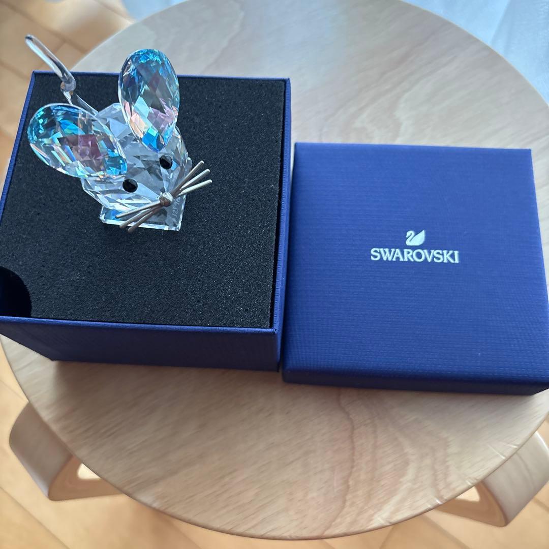 スワロフスキー 125周年記念マウス 2020年限定生産品 置物 ネズミ