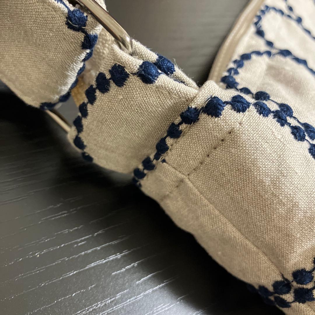 g)ミナペルホネン☆ハンドメイド ショルダーバッグ大(tambourine)