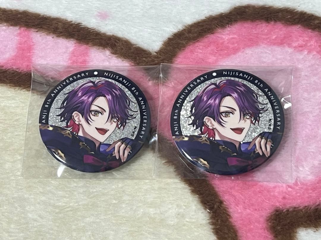 にじさんじ 渡会雲雀 缶バッジ 8周年 - メルカリ