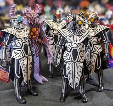 ウルトラマンコスモス＆登場怪獣・宇宙人ソフビフィギュア（バンダイ