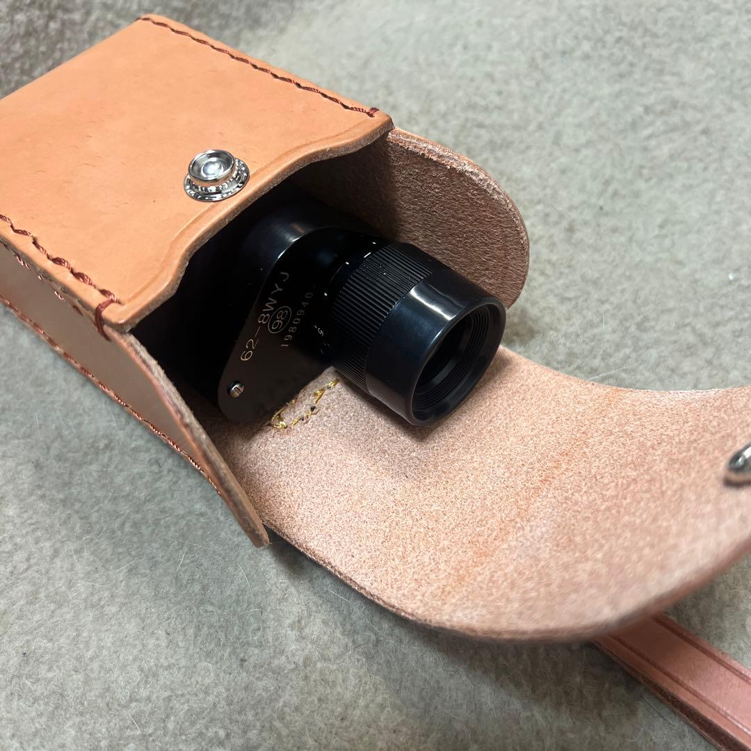 実物 62式ロシア軍特殊部隊用目盛付単眼鏡 十字座標 ミル付 8X32 6万の