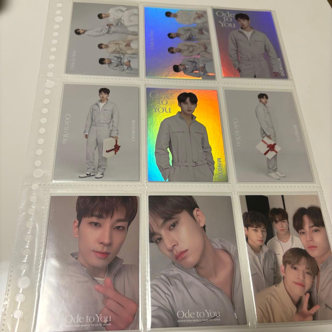セブチ ode to you トレカセット ウォヌ ミンギュ