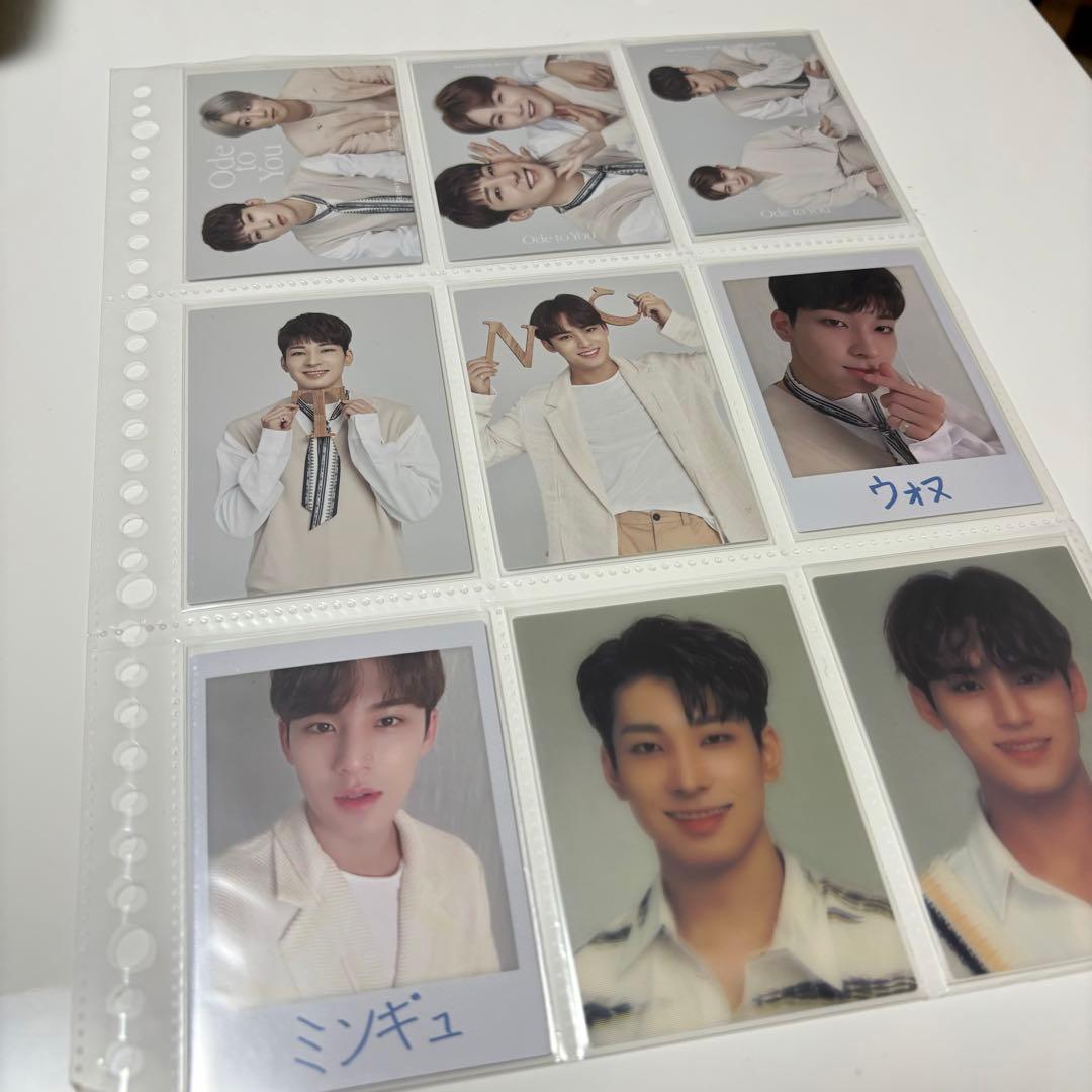 セブチ ode to you トレカセット ウォヌ ミンギュ