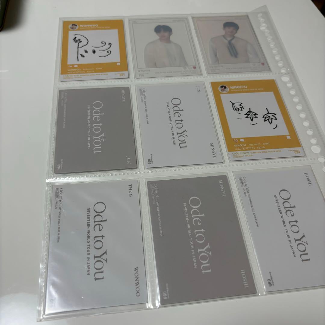 セブチ ode to you トレカセット ウォヌ ミンギュ