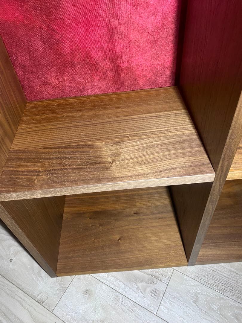 ✨美品✨大人気✨無印良品　スタッキングシェルフ3×2 ウォールナット