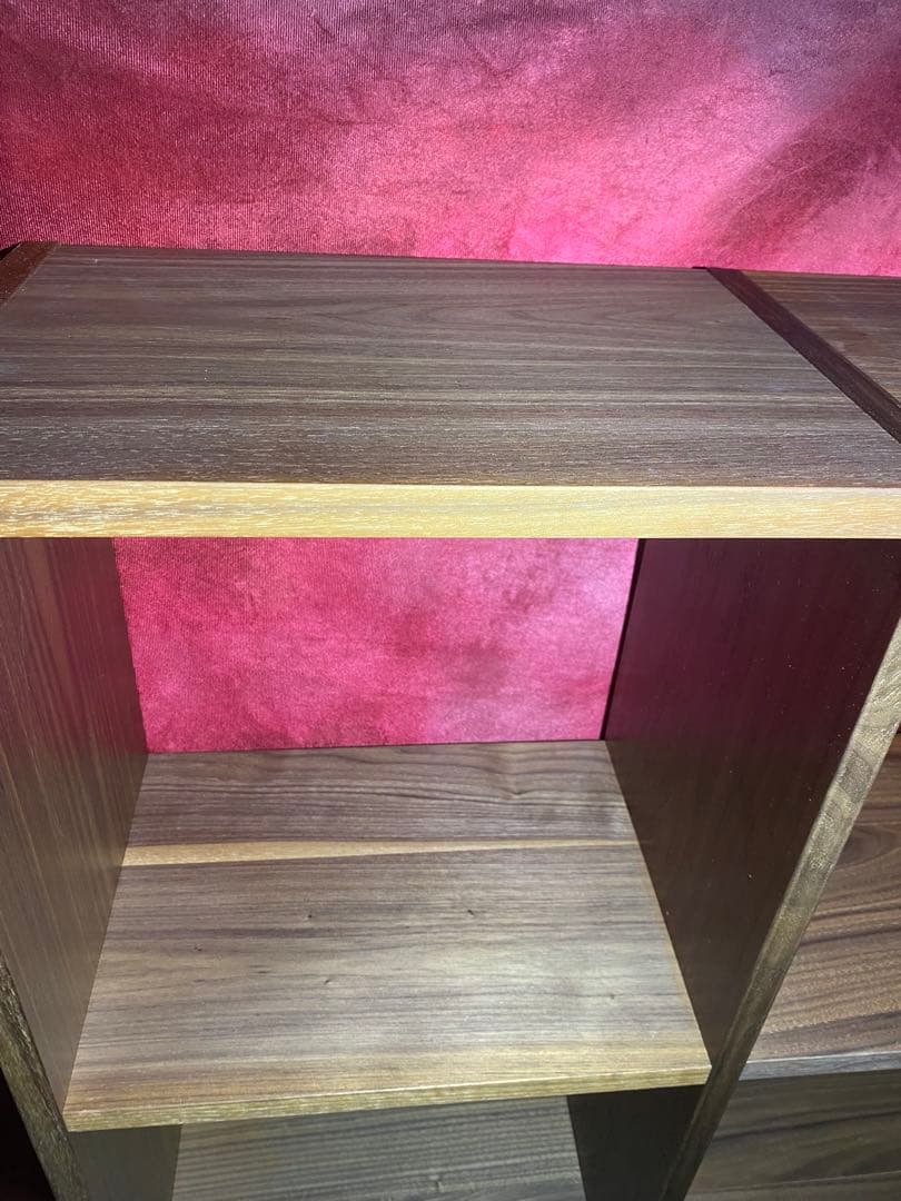 ✨美品✨大人気✨無印良品　スタッキングシェルフ3×2 ウォールナット