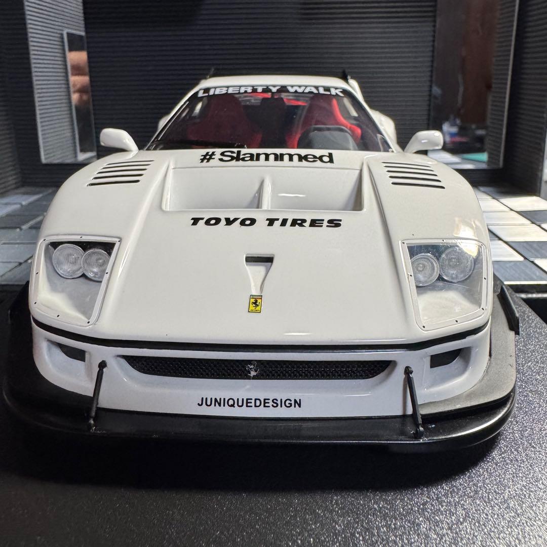 絶版未展示品 GT SPIRIT 1/18 LB-WORKS フェラーリ F40