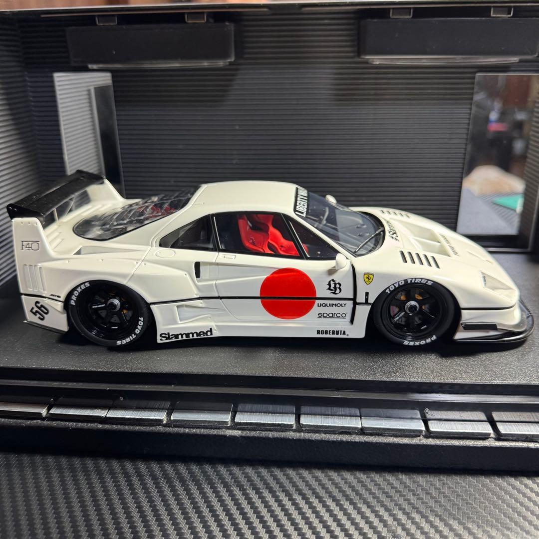 絶版未展示品 GT SPIRIT 1/18 LB-WORKS フェラーリ F40