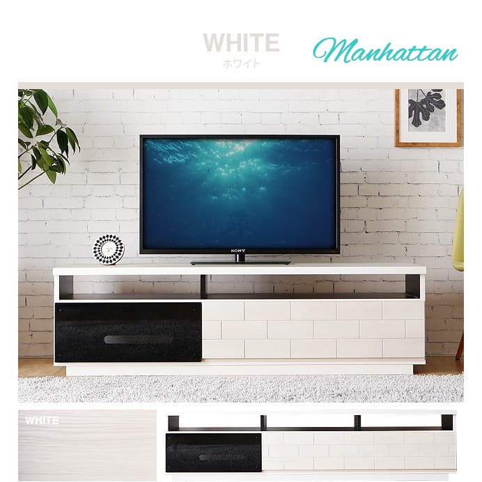 テレビボード【国産】【完成品】 収納付き ロータイプ モダン ローボード