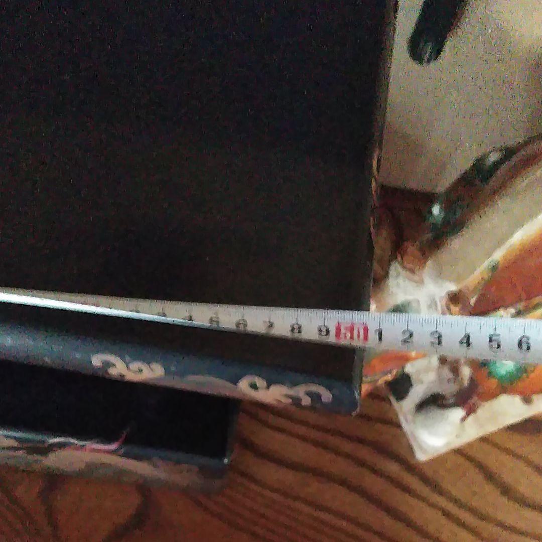 金巻き漆塗り　義太夫の台