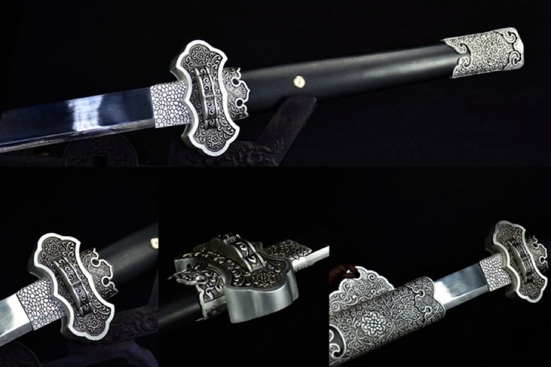 武具刀装具日本刀模造刀 居合刀 唐剣 マンガン鋼鏡光諸刃唐剣