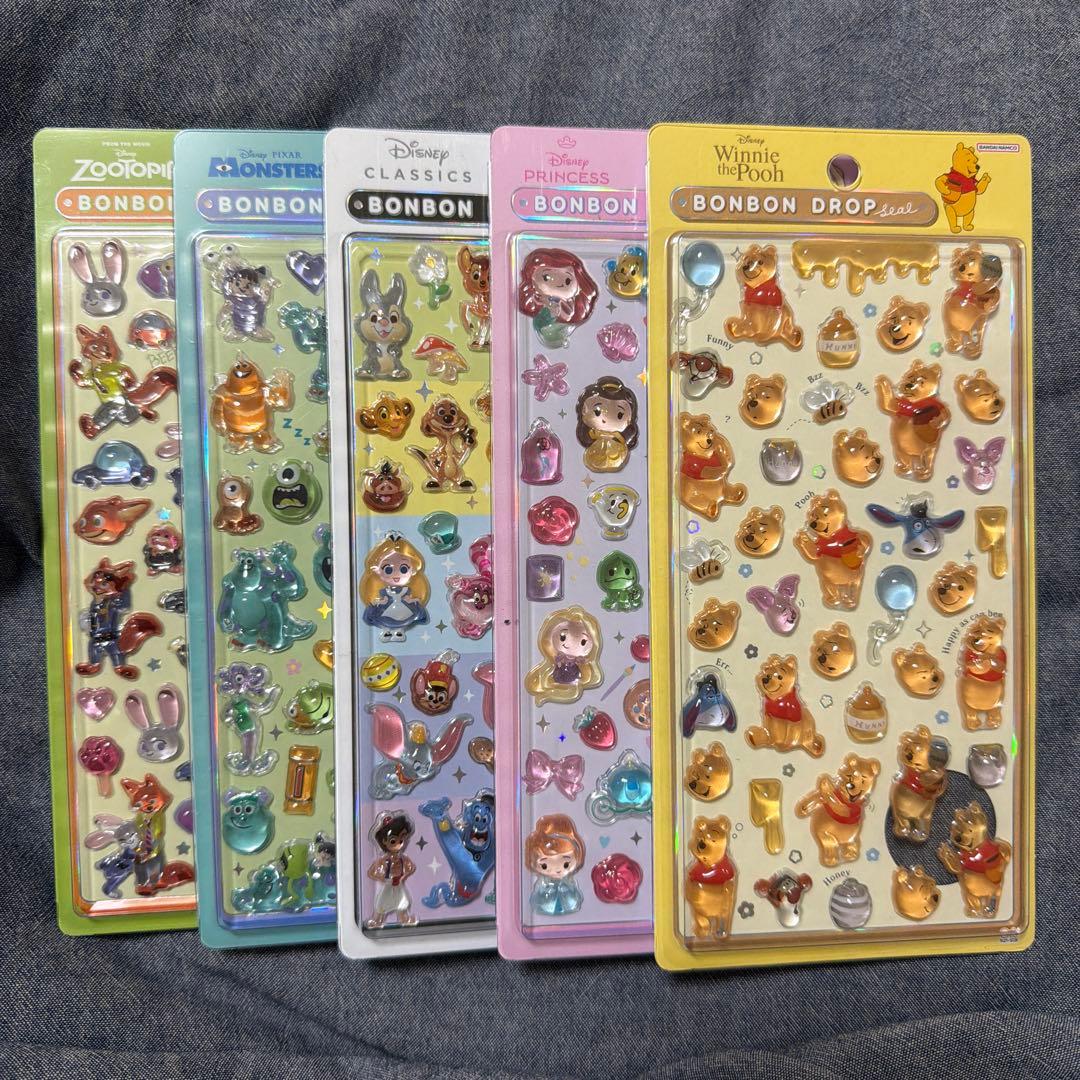 正規品】ボンボンドロップシール ディズニー 第2弾 4種セット - メルカリ