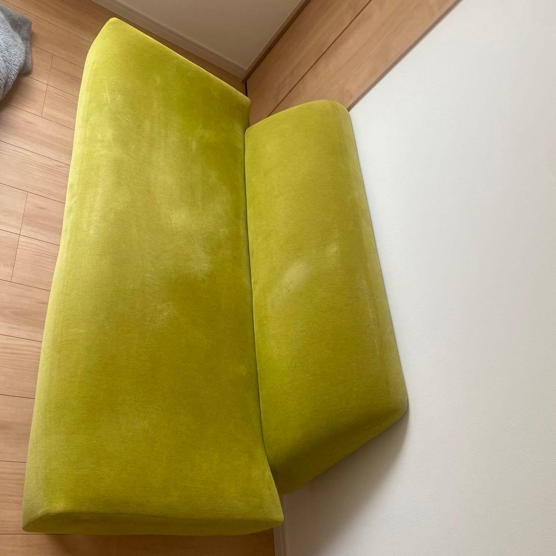 IDEE AOソファ　ライムグリーン 2人掛けソファ