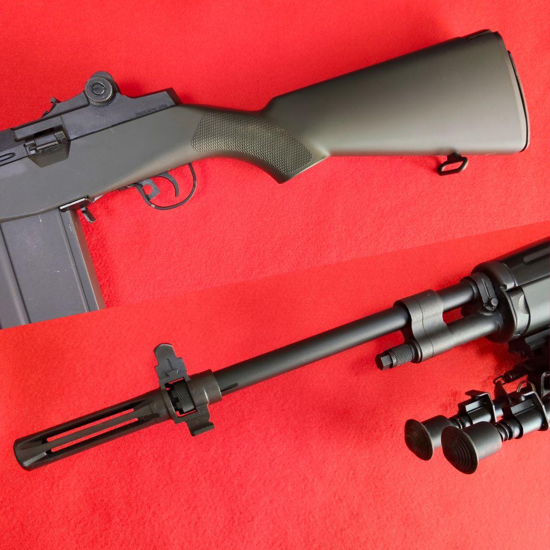 東京マルイ　M14　ファイバータイプO.D.ストック 電動ガン 【バイポッド付】