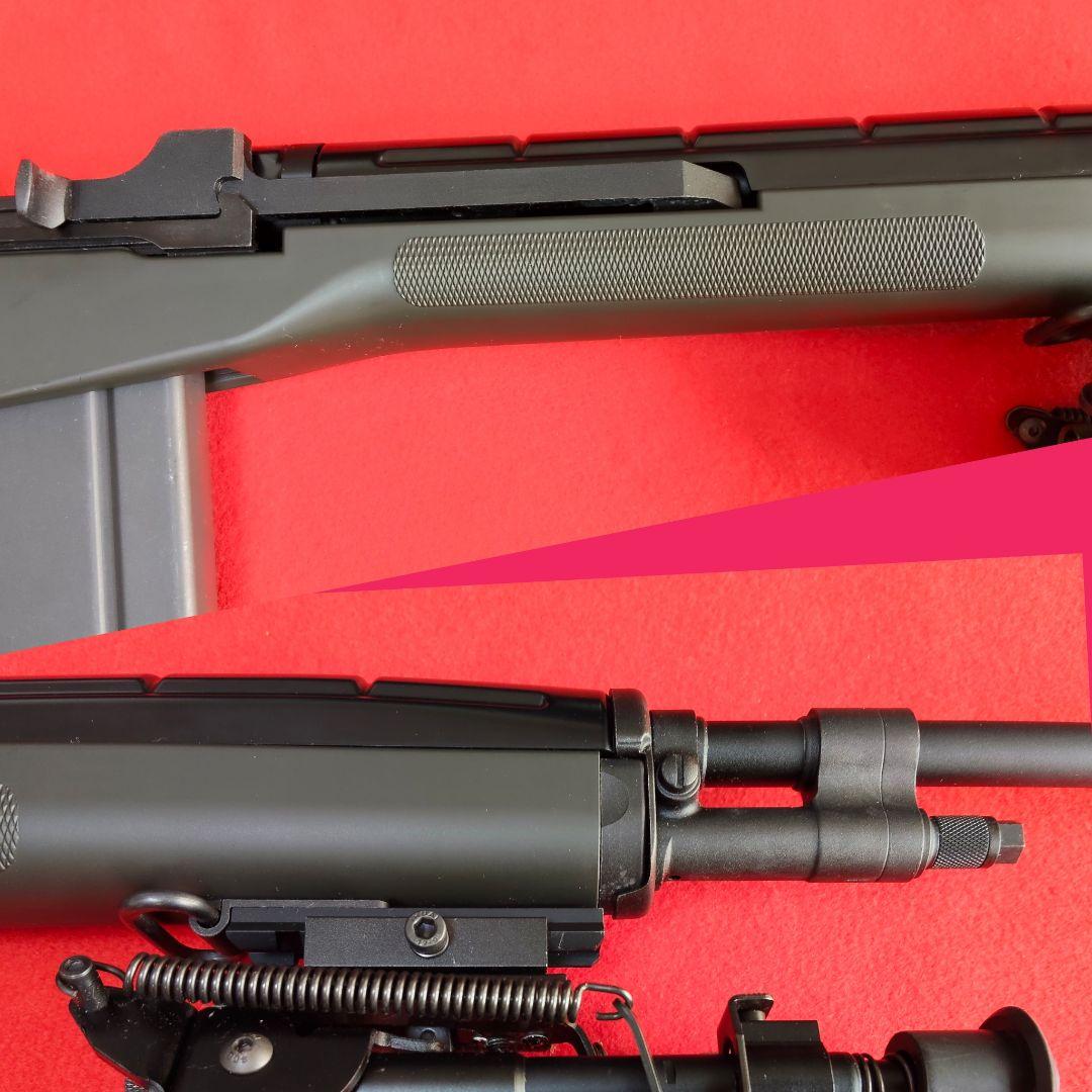 東京マルイ　M14　ファイバータイプO.D.ストック 電動ガン 【バイポッド付】