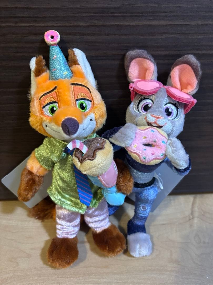 ニック＆ジュディ ぬいぐるみキーホルダー・キーチェーン 10TH