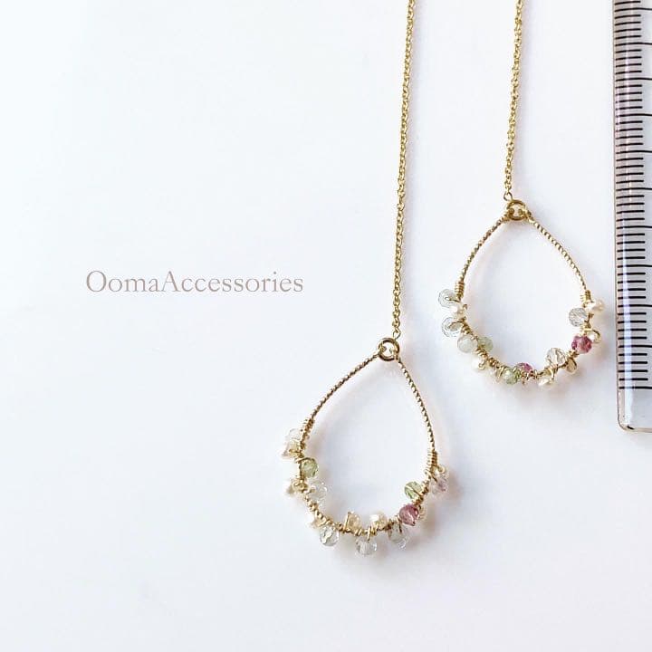 組み合わせを楽しめるピアスとチャーム7点セット