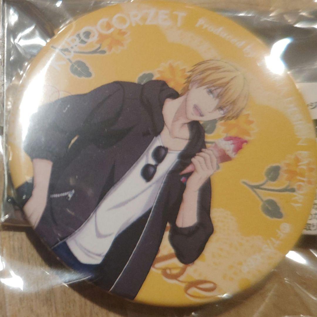 黒子のバスケ 黄瀬涼太 応援団 アイス 缶バッジ ラバスト 3点セット