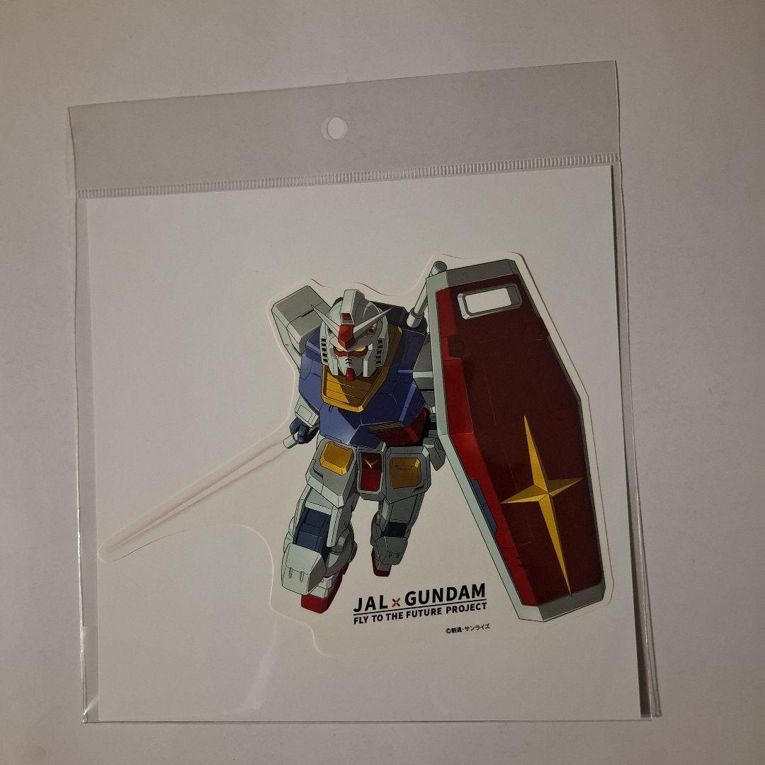 JAL × GUNDAM フライトタグとステッカー 未開封新品 - メルカリ