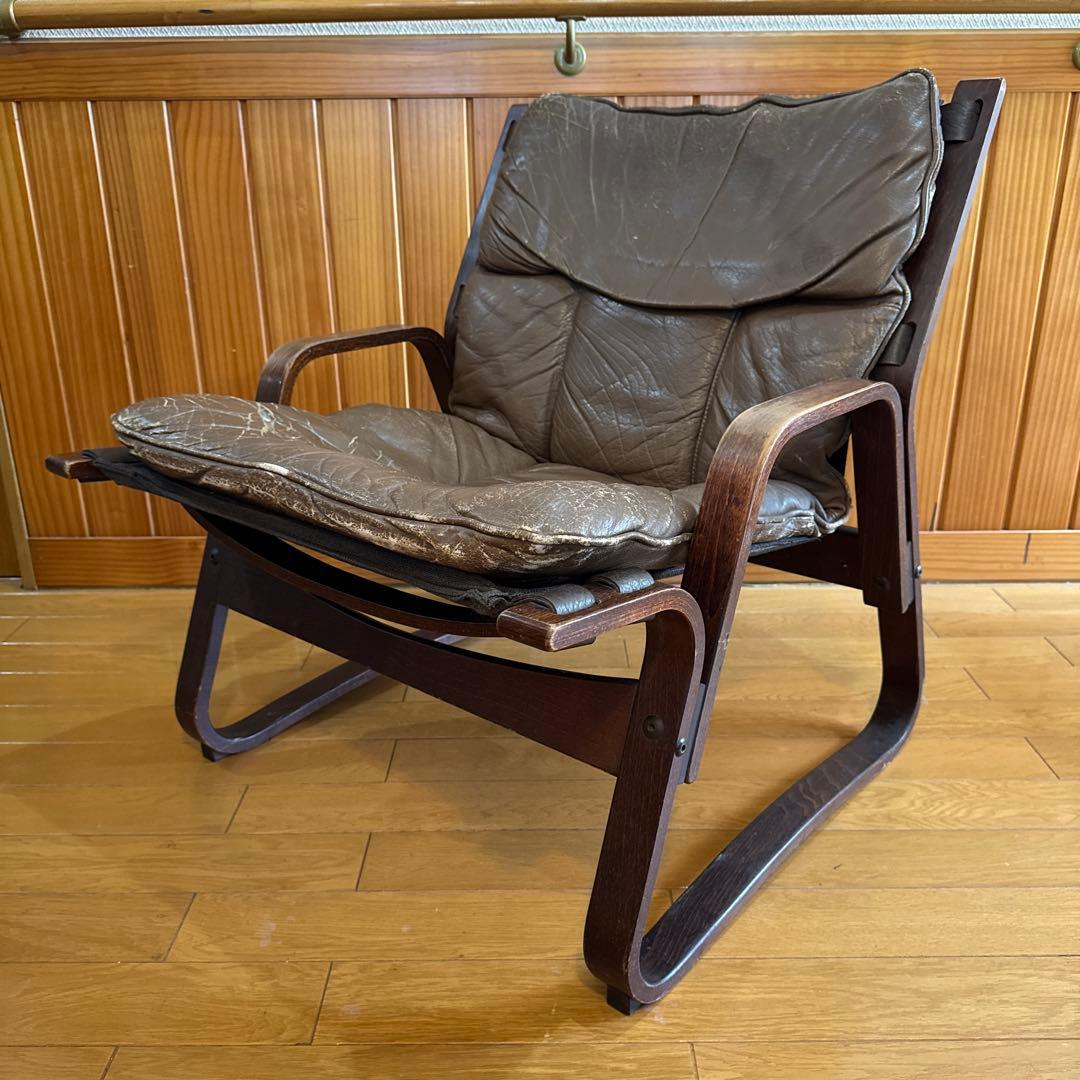 Giske Carlsen ラウンジチェア　1970年代　ノルウェー製