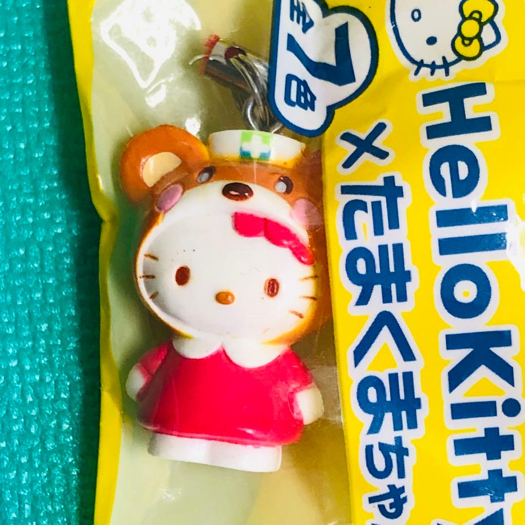 2007年製激レア☆ハローキティ×たまくまちゃんコラボ ストラップ