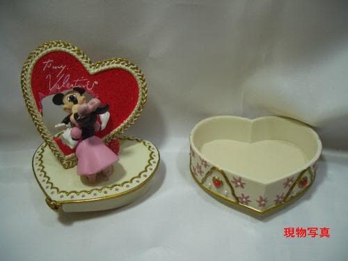 ディズニー　ミッキー＆ミニー・バレンタイン　ジュエリー＆ミュージックボックス
