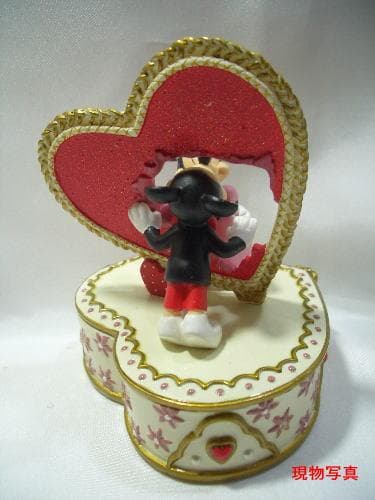 ディズニー　ミッキー＆ミニー・バレンタイン　ジュエリー＆ミュージックボックス