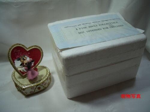 ディズニー　ミッキー＆ミニー・バレンタイン　ジュエリー＆ミュージックボックス