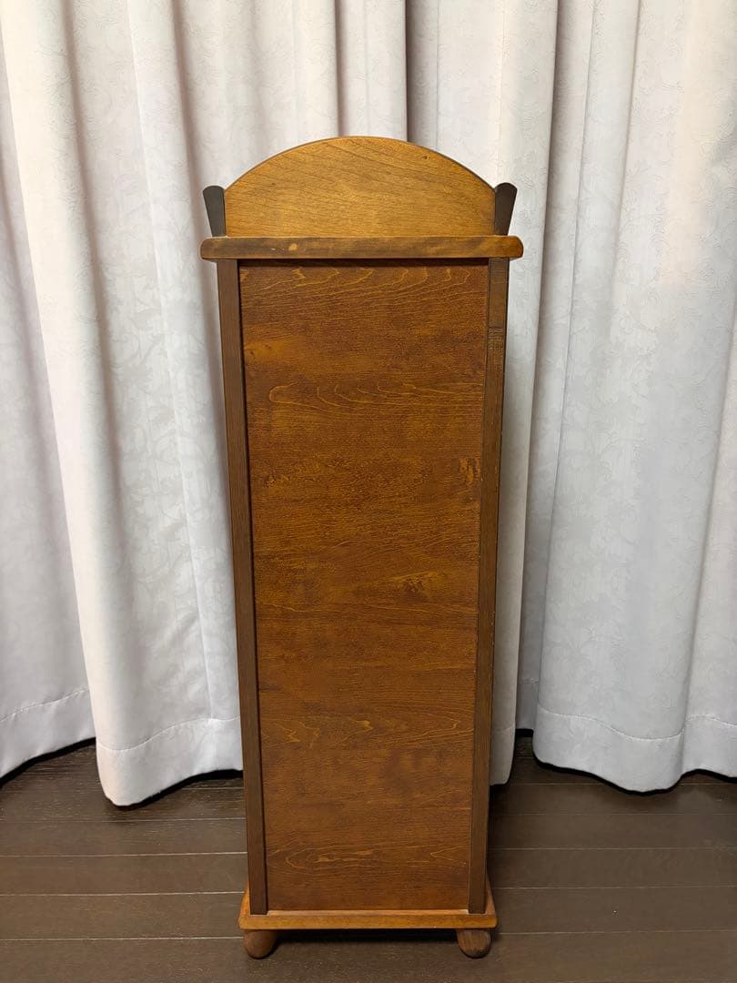 曙工芸製作所 電話台 5段チェスト 昭和レトロ アンティーク調 - メルカリ