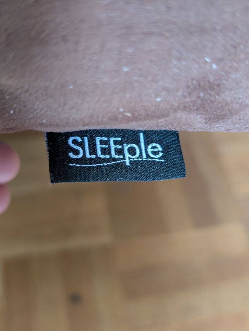 ブラウン ソファベッド ロールクッション付き