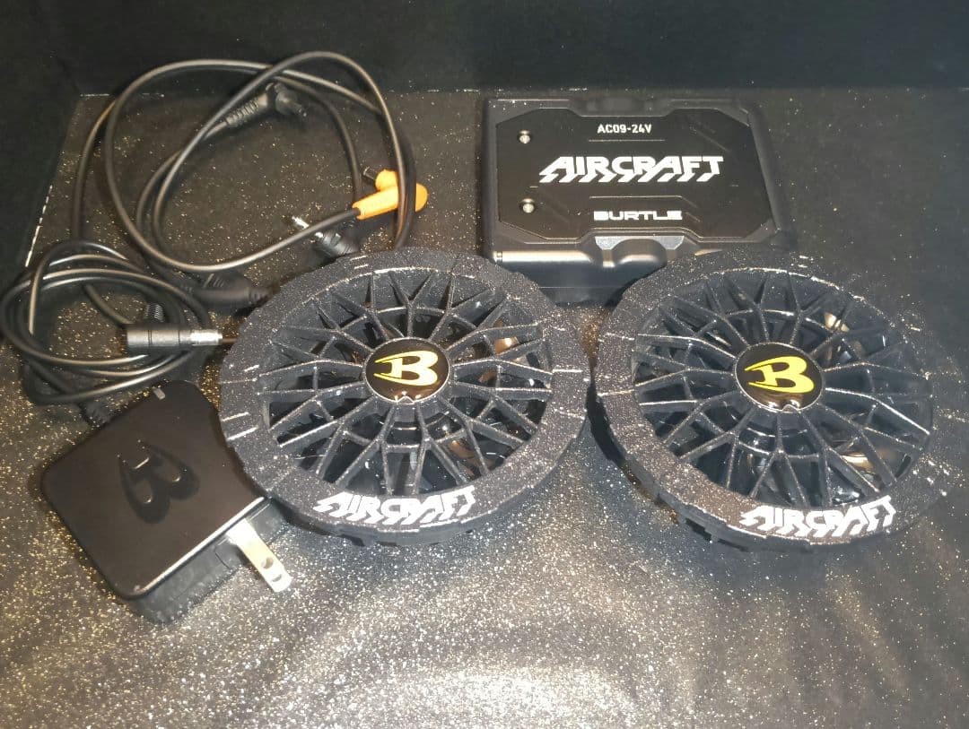 ★のぶちゃん★BURTLE バートル 空調服ファンバッテリーセット