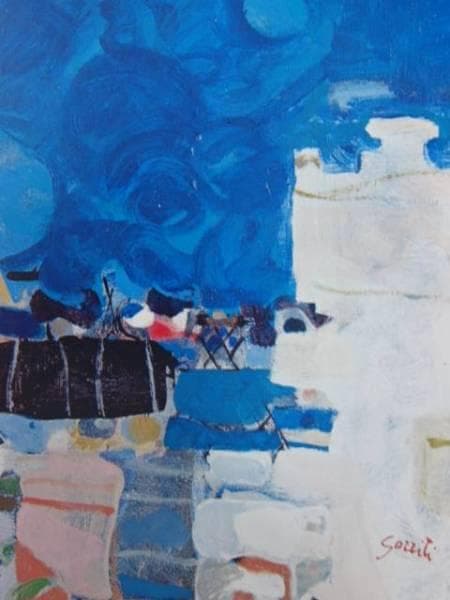 ジル・ゴリチ、パリ風景、希少画集画、新品額付