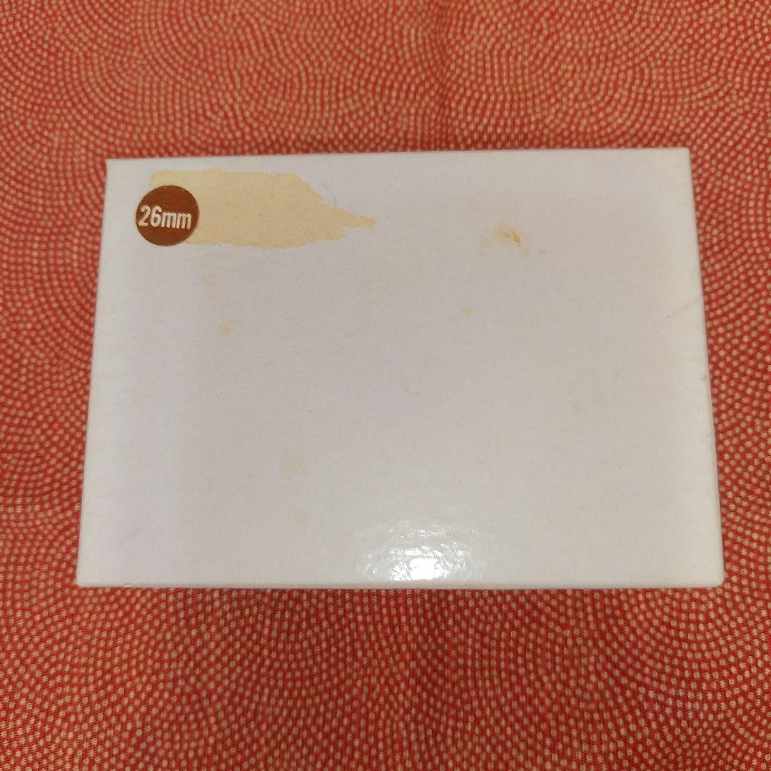 新品★26㎜　ブラウン　ビスクドール　グラスアイ