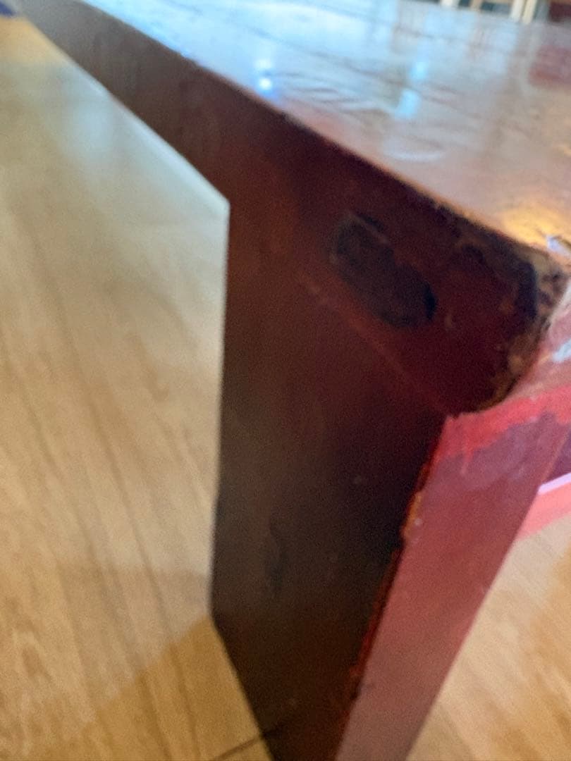 テーブル　長方形　アンティーク　中国　文机　長尺机　ローテブル　長テーブル