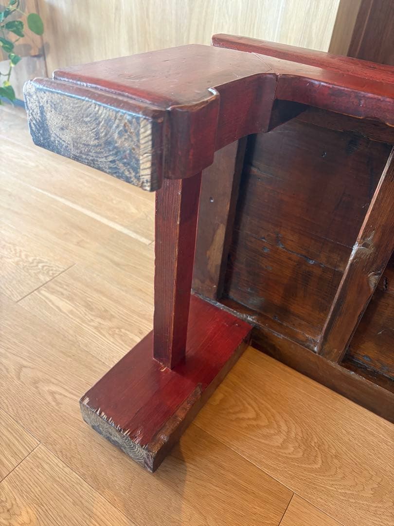 テーブル　長方形　アンティーク　中国　文机　長尺机　ローテブル　長テーブル