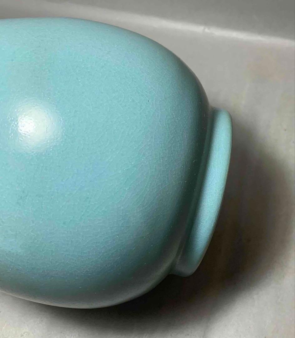 中国 首に段のある瓶　u6230854